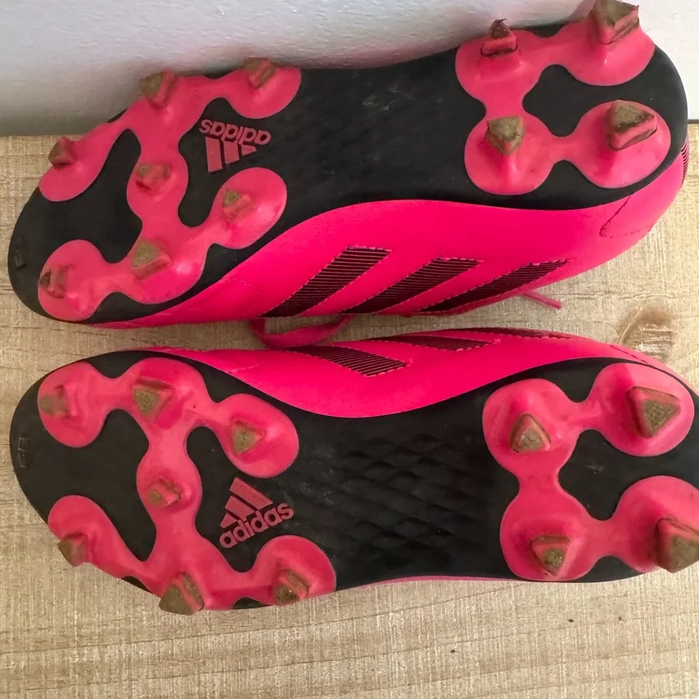 adidas Kids' Pink and Black Athletic Shoes - Picture 5 of 6
